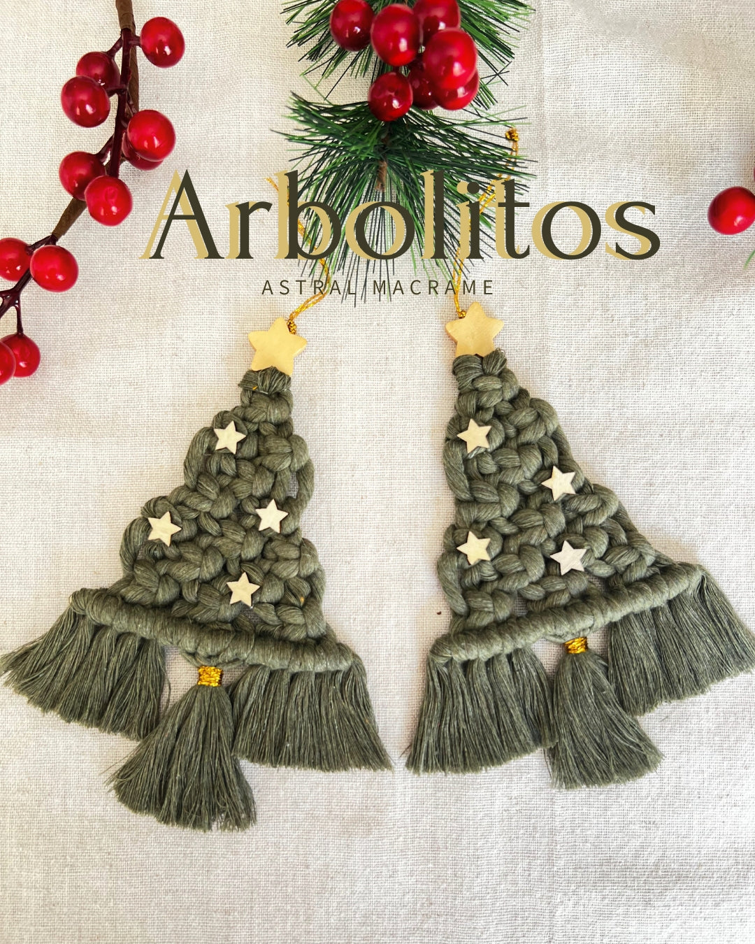 ❄ Arbolitos Olivo ❄