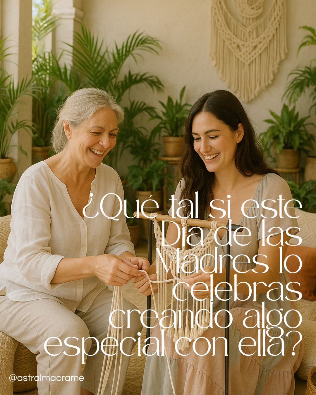 Taller Macramé básico - Paquete 2 personas - Presencial Guadalajara