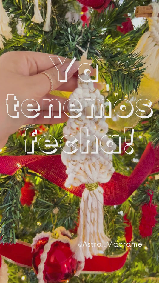 ✨🎄¡Taller de Macramé Navideño! * Edición 2025 *🎄✨